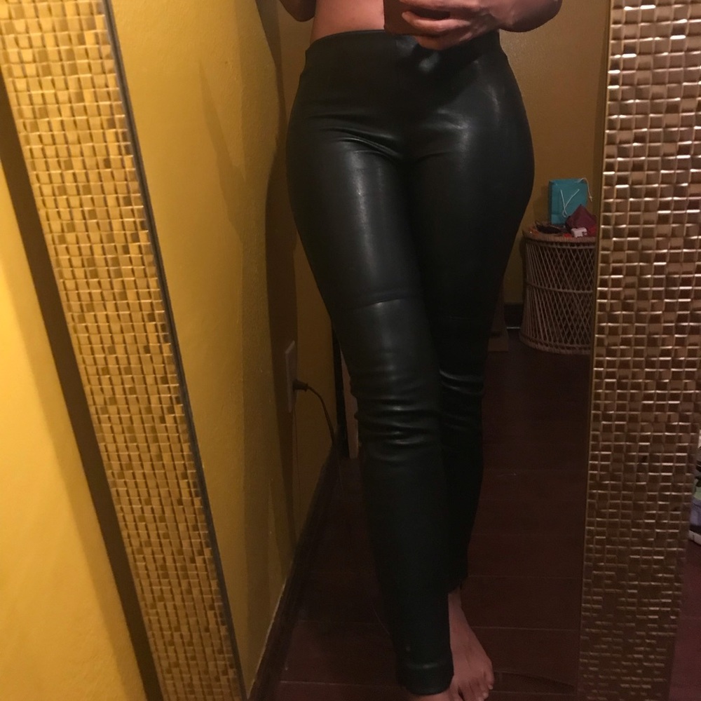 Leather pants